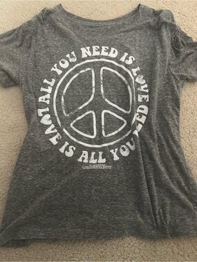 The Beatles “All You Need is Love” medium women’s t shirt